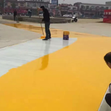 乐山彩色路面喷涂翻新的使用寿命多长